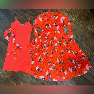 Diane von Furstenberg | Kent Chiffon Midi Dress size 6